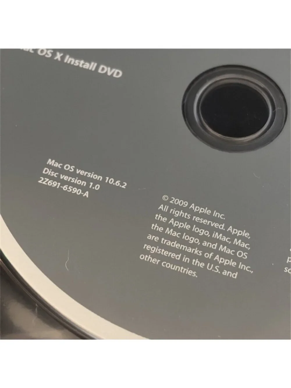 Apple iMac Late 2009 Snow Leopard 10.6.2 Restore Install DVD Disc Set  AppleCare